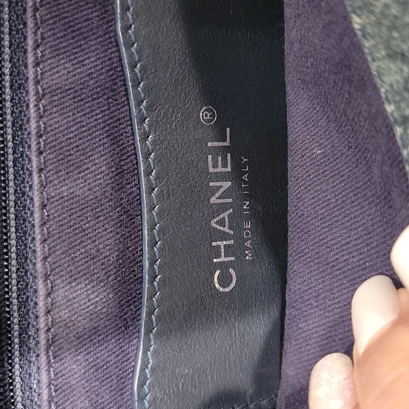 SOLD Rare & authentic CHANEL denim bag - Picture 14 of 15